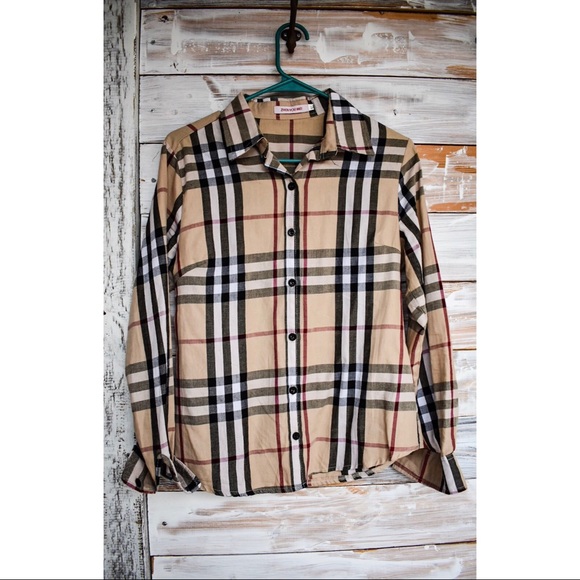 Plaid Button Up - Picture 1 of 3